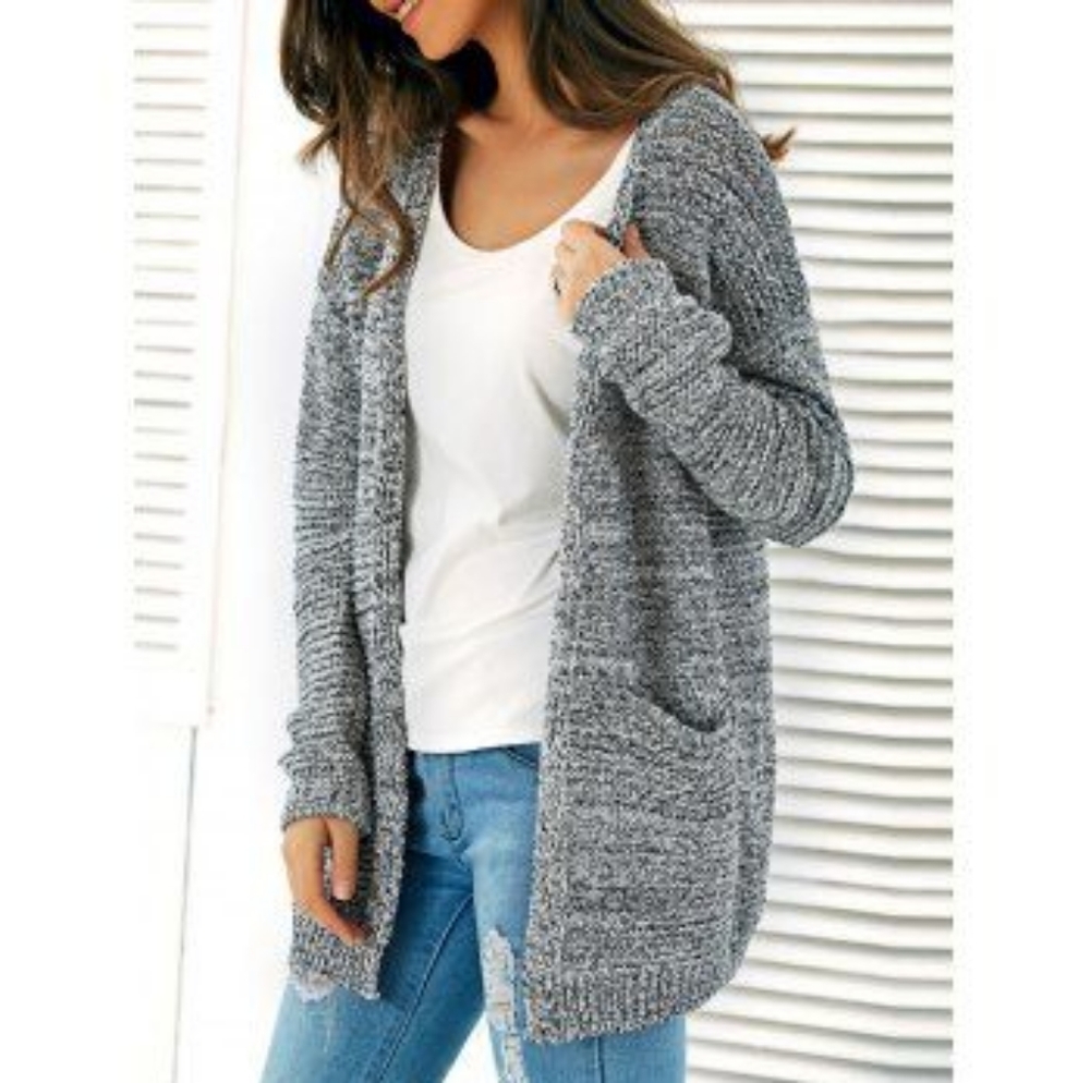 Forever 21 Long Cardigan Open Sweater  L